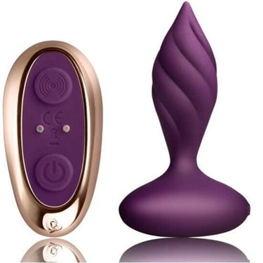 Plug Anale Vibratione con Telecomando e Silicone Vellutato